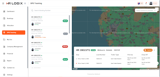 Real-Time Vehicle Tracking